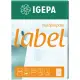 Etykiety IGEPA 70x50,8 (15) op.100-266820