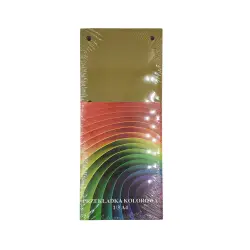 Przekładki PASTELLO A4 1/3 mix kolorów op.100 EKO PAS-9086