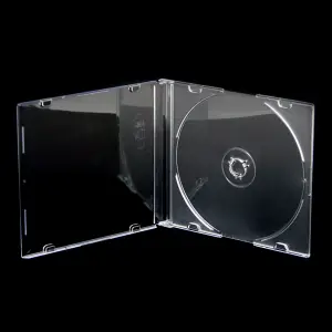 Pudełko na CD ESPERANZA - bezbarwne