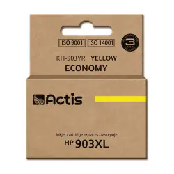 Actis KH-903YR Tusz (zamiennik HP 903XL T6M11AE; Standard; 12ml; żółty) - Nowy Chip-1