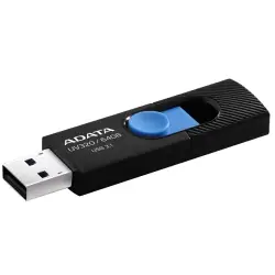 ADATA FLASHDRIVE UV320 64GB USB3.1 Black-Blue-1