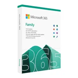 Microsoft 365 Family — kij do książek (1 rok-1