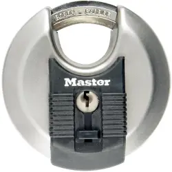 Kłódka tarczowa z kluczem Master Lock M40EURDCC-1