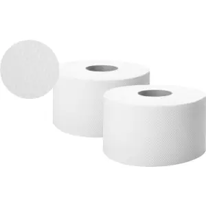 Papier toaletowy PUFFO JUMBO COMFORT 270065 2 warstwy 120m biały makulatura-111443