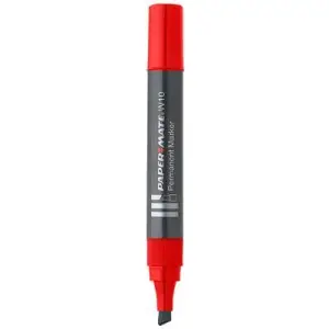 Marker PAPERMATE W10 ścięty - czerwony-11887
