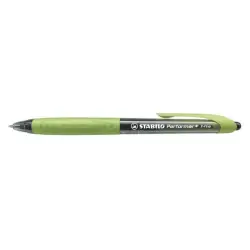 Długopis STABILO Performer  - czarny/zielony-303362