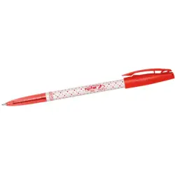 Długopis RYSTOR KROPKA BIS 0.7 czerw. 450-001 -487871
