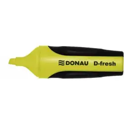 Zakreślacz DONAU D-Fresh - żółty-542060