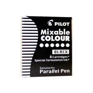 Naboje do piór PILOT Parallel Pen - czarne-156136