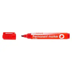 Marker D.RECT 2160 permanentny ścięty - czerwony-685881