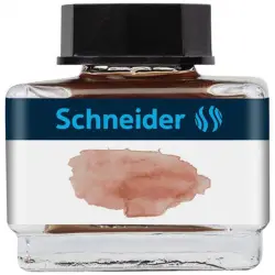 Atrament do piór SCHNEIDER 15ml - cognac / ciemno