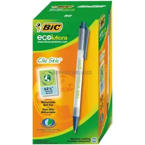 Długopis BIC ECOLUT Click Stic - czarny-16454