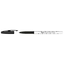 Długopis TOMA w gwiazdki TO-059 superfine 0,5mm - czarny