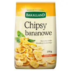 Chipsy bananowe BAKALLAND 250g.