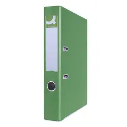 Segregator Q-CONNECT Hero z szyną PP A4 55mm zielony-613522