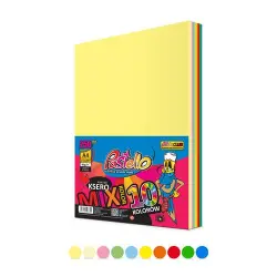 Papier xero kolor PASTELLO A4 80g. mix 10 kolorów pastel/intesn op.250 PAS-7702