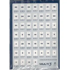 Etykiety MULTI 3 na CD / DVD (2) op.100 AP10816-178523