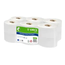Papier toaletowy ELLIS Ecoline 100m 2warstwy makulatura op.12 6262