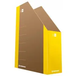 Pojemnik na dokumenty DONAU Life karton A4 żółty-630319