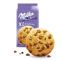 Ciastka MILKA XL cookies 184g. - z czekoladą