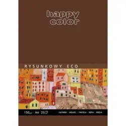Blok rysunkowy HAPPY COLOR ECO A4 A4 25k. 150g.-427608