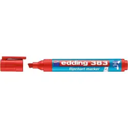 Marker EDDING 383 flipchart ścięty 1-5mm - czerwony-471091