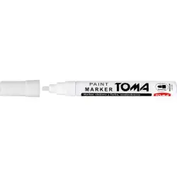 Marker TOMA olejowy TO-440 grubość 2.5mm - biały-471125