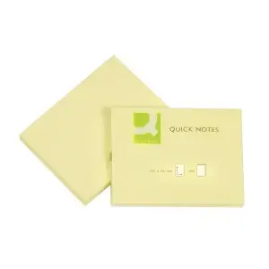Karteczki samop. Q-CONNECT 102x76mm - żółty-617256