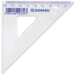 Ekierka DONAU mała 85cm 45° transparentna-618703