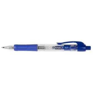 Długopis Q-CONNECT automatyczny - niebieski-618209