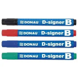 Marker DONAU sucho. D-Singer B - zielony-619140