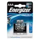 Bateria ENERGIZER Ultimate Lithium, AAA, L92, 1,5V, 2szt.-622742