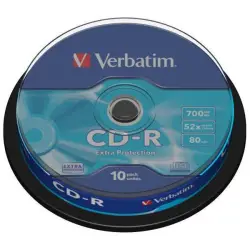 Płyta CD-R VERBATIM 700MB  cake op. 10szt.-624462