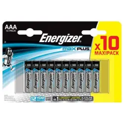 Bateria ENERGIZER Max Plus, AAA, LR03, 1,5V, 10szt.-627445