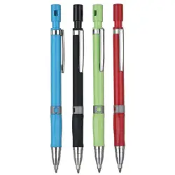 Ołówek automatyczny KEYROAD Soft Touch 02mm pakowany na displayu mix kolorów-629201