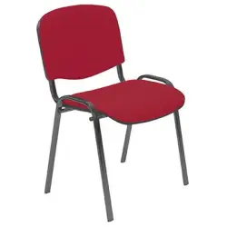 Krzesło konferencyjne OFFICE PRODUCTS Kos Premium czerwone-630886