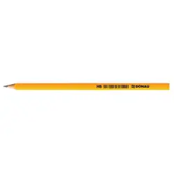 Ołówek drewniany DONAU HB żółty op.12-631711