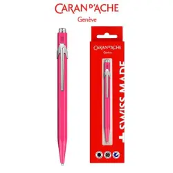 Długopis CARAN D’ACHE 849 Gift Box Fluo Line Pink różowy