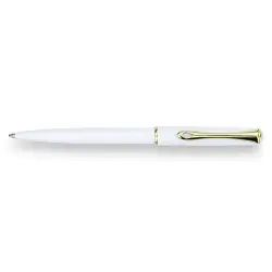 Długopis DIPLOMAT Traveller biały/złoty