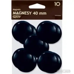 Magnesy GRAND 40mm - czarne op.10 130-1700-679917