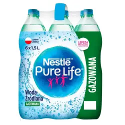 Woda NESTLE Pure Life 1,5l. - gazowana op.6-680984