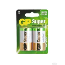 Bateria GP alkaliczna Super D LR20 1.5V op.2-685109