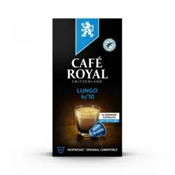 Kawa kapsułki CAFE ROYAL system Nespresso LUNGO10 szt