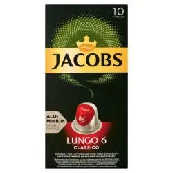 Kawa kapsułki JACOBS Intenso - lungo 6 op.10 kapsułek