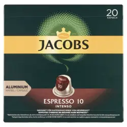 Kawa kapsułki JACOBS Intenso - espresso 10 op.20 kapsułek