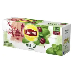 Herbata ekspresowa LIPTON melisa z wiśnią op.20
