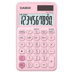 Kalkulator CASIO SL-310UC-PK-S 10-cyfrowy 70x118mm różowy-673650
